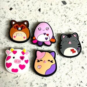 💕Valentines Squishmallow Croc Shoe Charms, Squishmallows, Valentines Squish